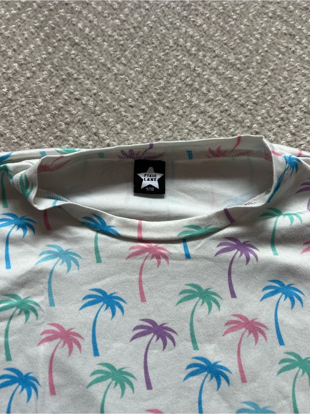 Pixie Lane Palm Tree Pajamas 9/10